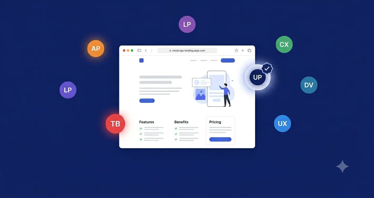 Seven app landing page tools compared and ranked for mobile app teams in 2026, with the best tool highlighted