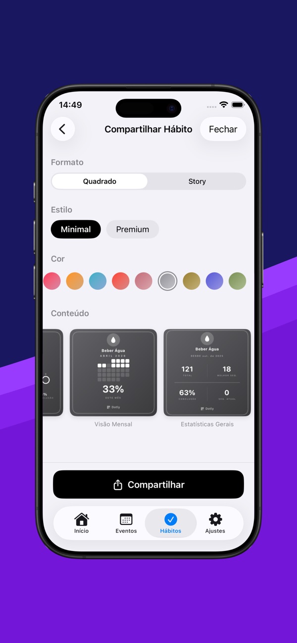 Dotly - Habit Tracker screenshot