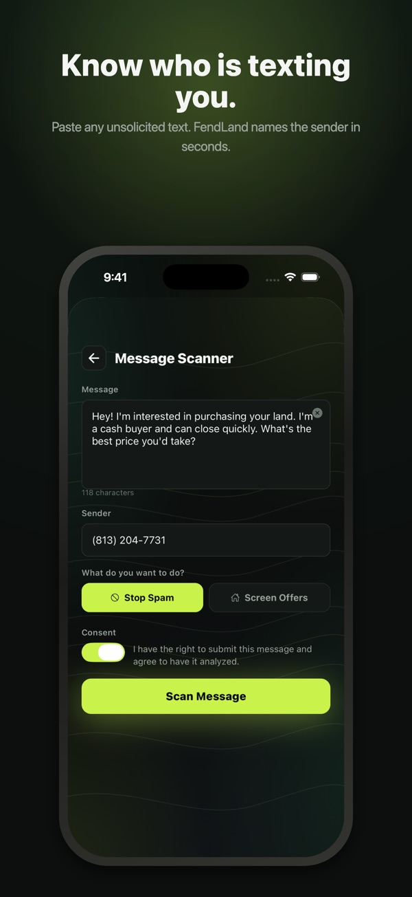 App screenshot