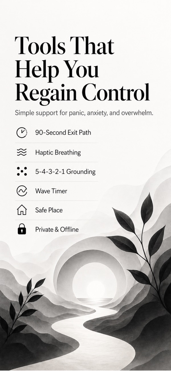 Panic Exit: Anxiety Relief screenshot