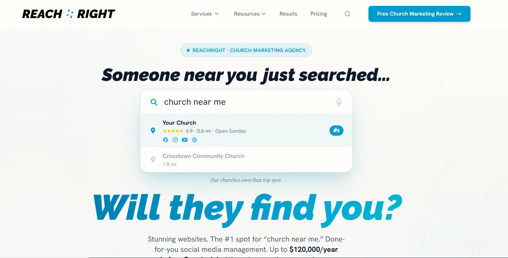 REACHRIGHT homepage screenshot